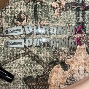 CHEVY SILVERADO GMC SIERRA‎ DURAMAX ALLISON TRANSMISSION EMBLEM LOGO BADGE